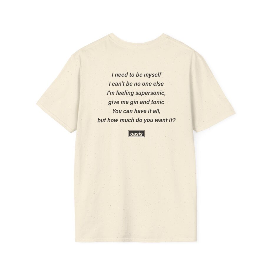 Oasis Supersonic Unisex Softstyle T-Shirt