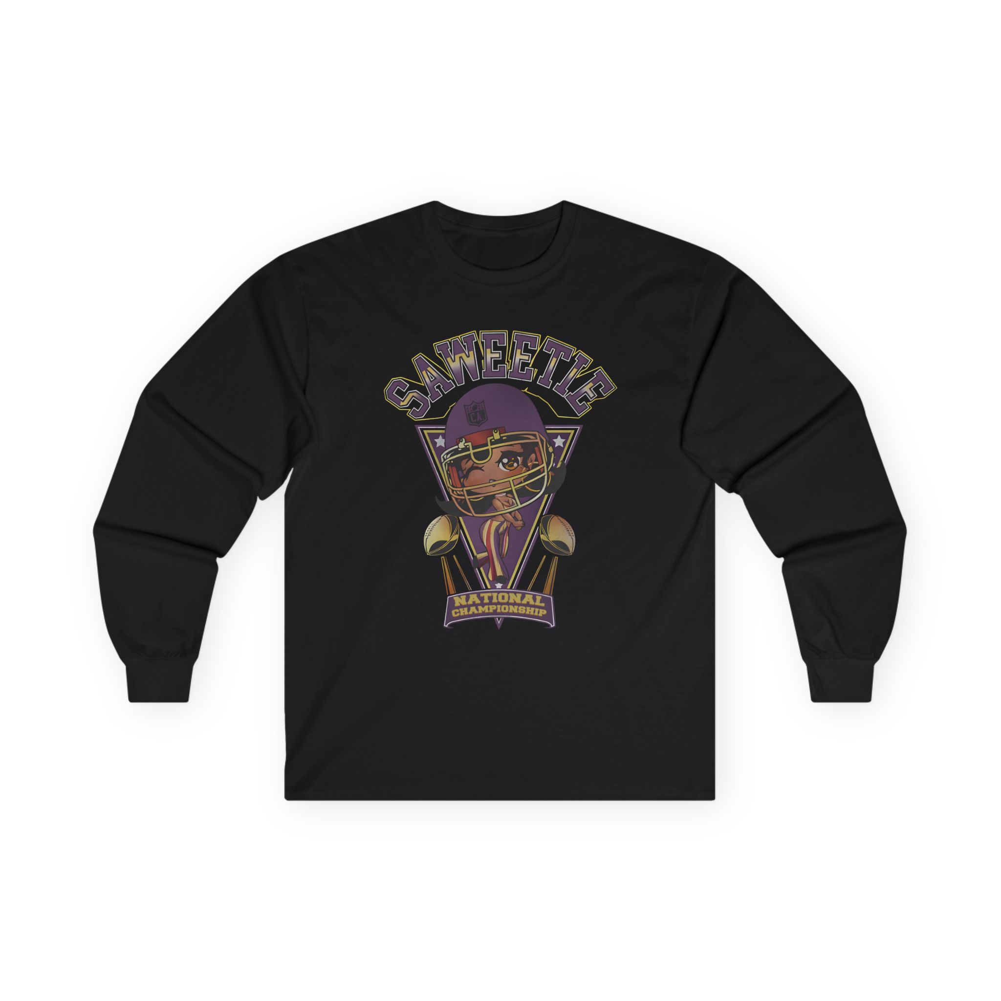 Saweetie National Championship Unisex Ultra Cotton Long Sleeve Tee