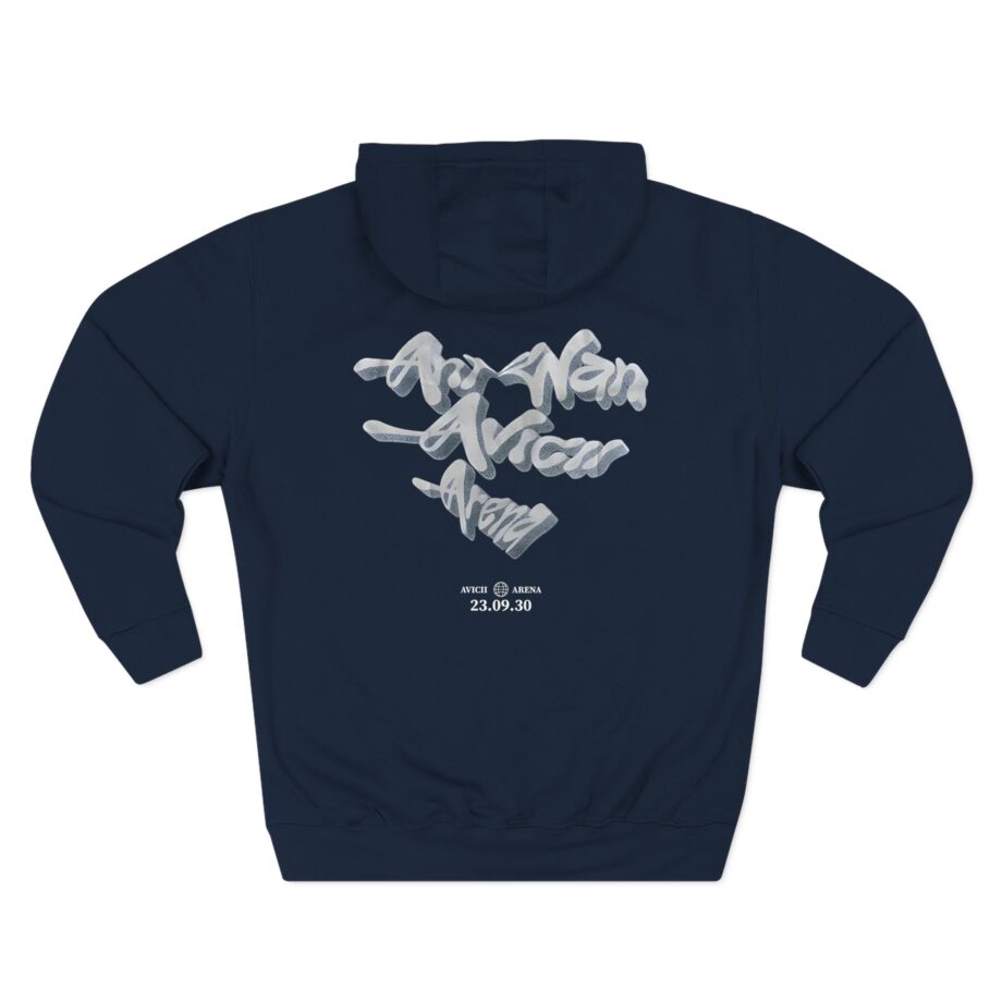 Antwan Three-Panel Fleece Hoodie