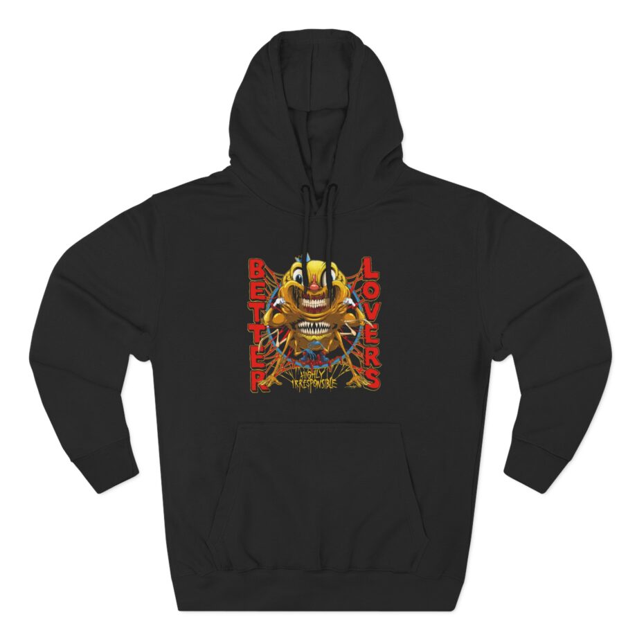Better Lovers Smile Three-Panel Fleece Hoodie