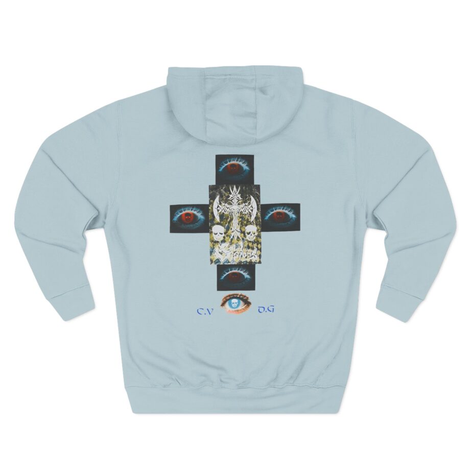 Bladee Cold Visions 32 Three-Panel Fleece Hoodie