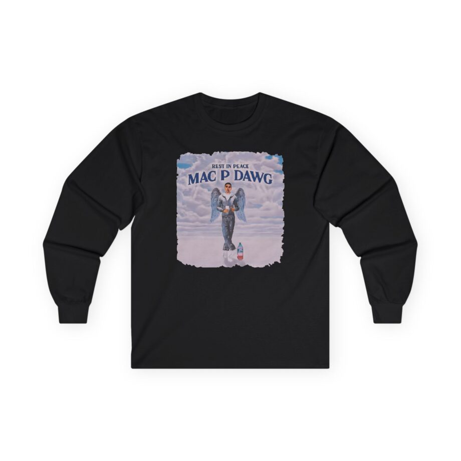 Ohgeesy Mac P Angel Unisex Ultra Cotton Long Sleeve Tee