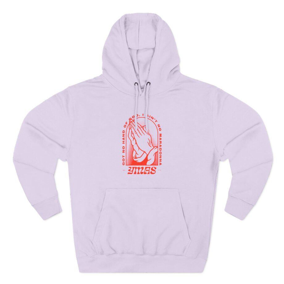 You Me at Six Hand of God Three-Panel Fleece Hoodie
