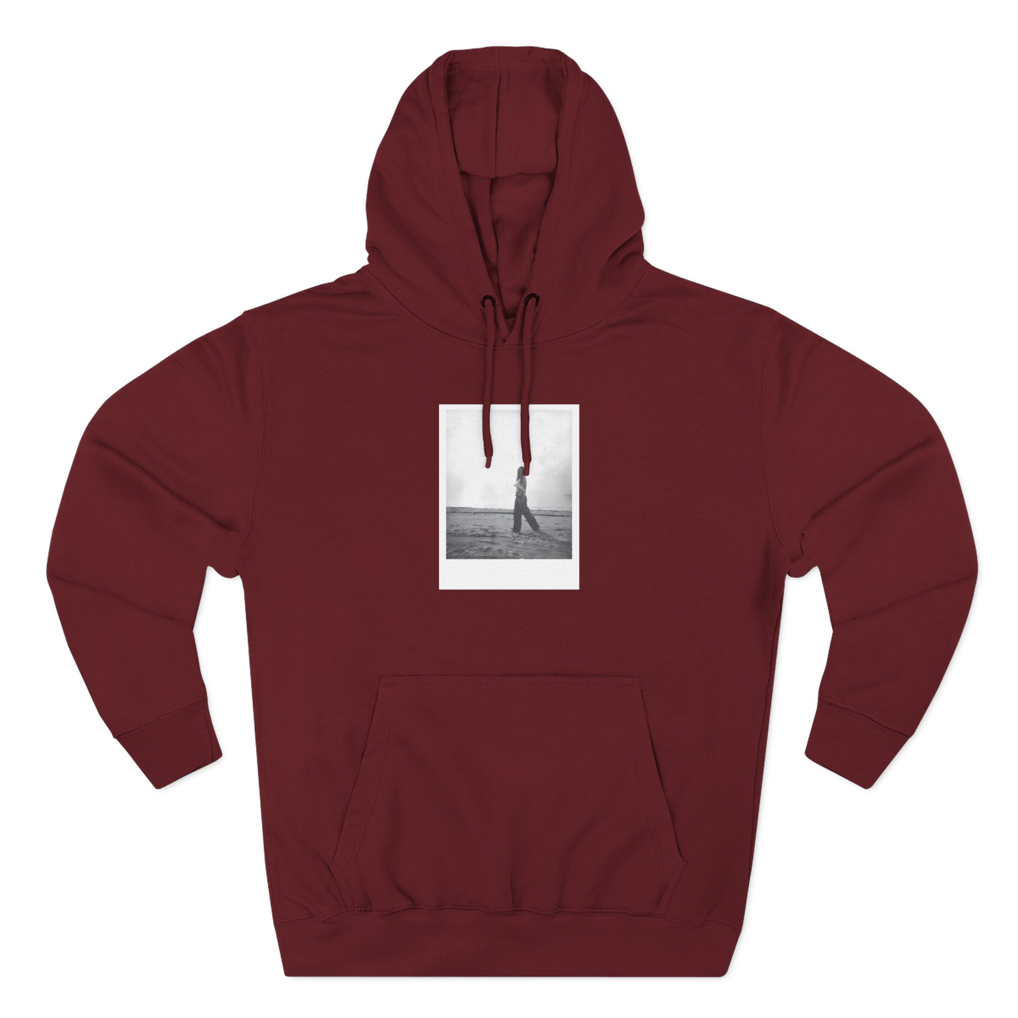 AM Three-Panel Fleece Hoodie