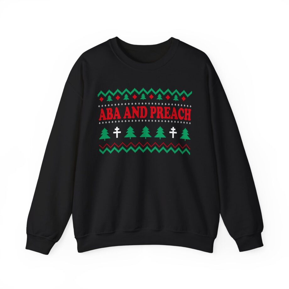 Aba and Preach Unisex Heavy Blend™ Crewneck Sweatshirt