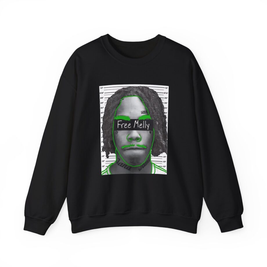 YNW Melly Free Melly Unisex Heavy Blend™ Crewneck Sweatshirt