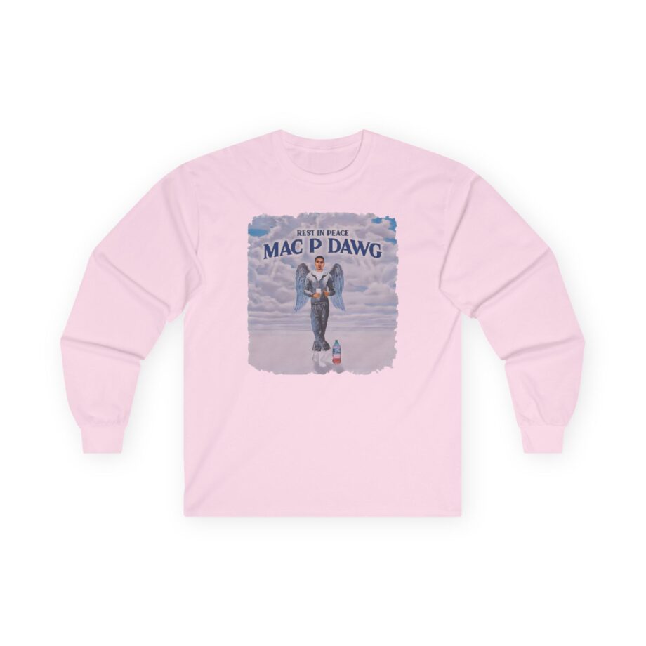 Ohgeesy Mac P Angel Unisex Ultra Cotton Long Sleeve Tee