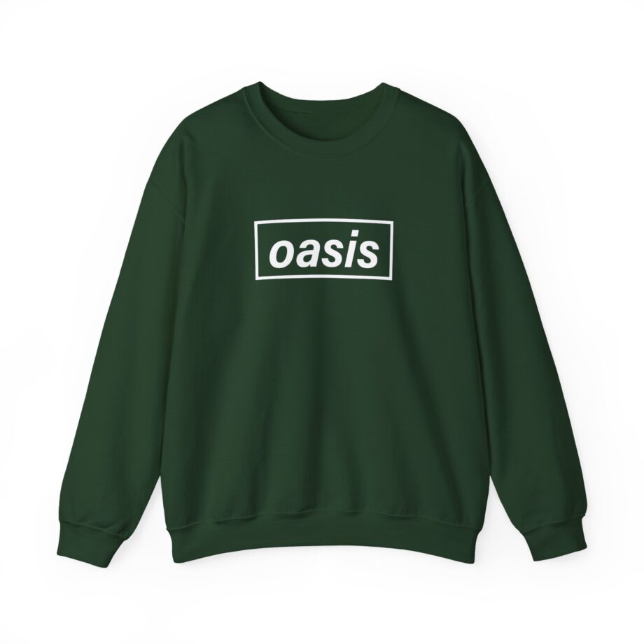 Oasis Decca Logo Unisex Heavy Blend™ Crewneck Sweatshirt