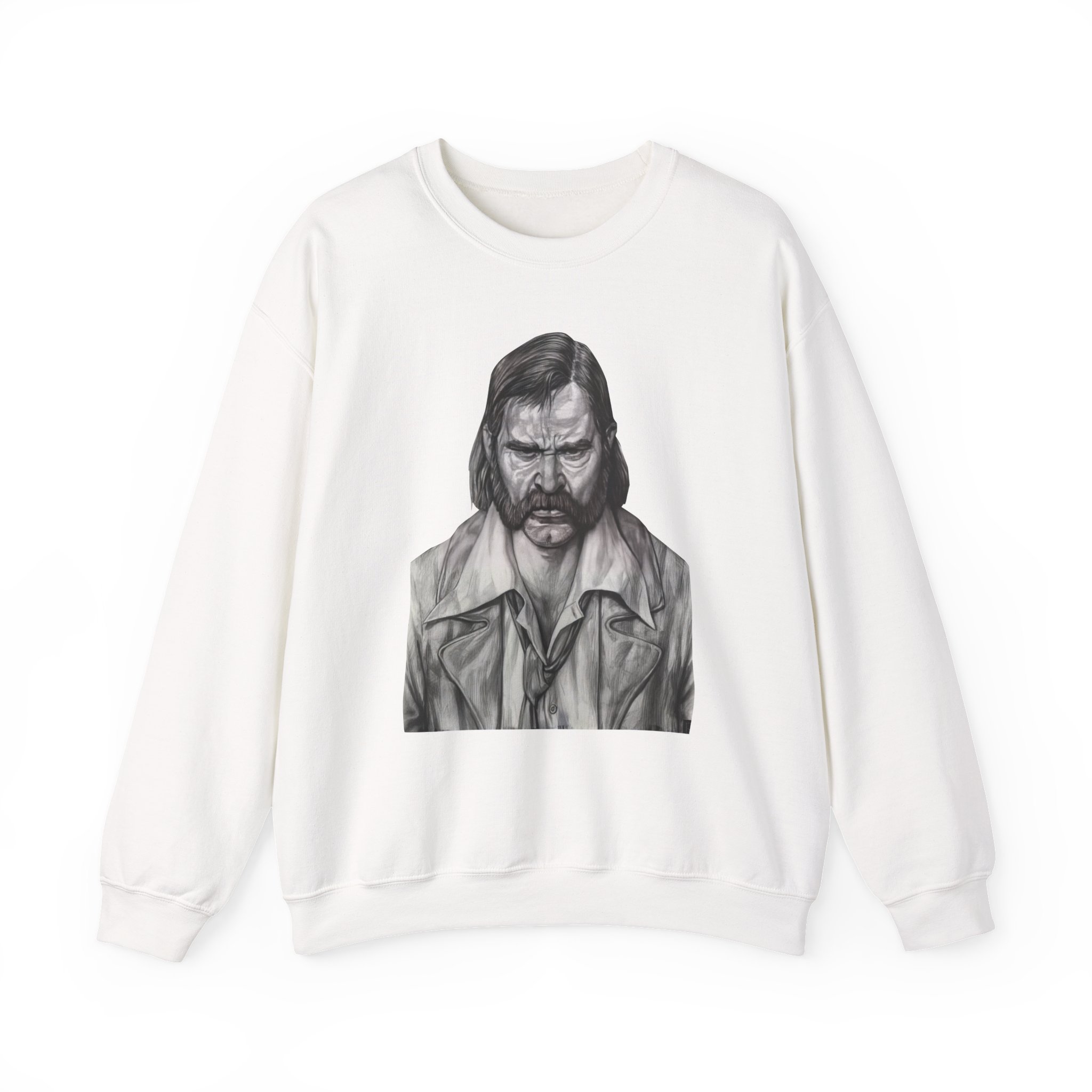 Disco Elysium Face Yourself Natural Attractive Unisex Heavy Blendâ„¢ Crewneck Sweatshirt