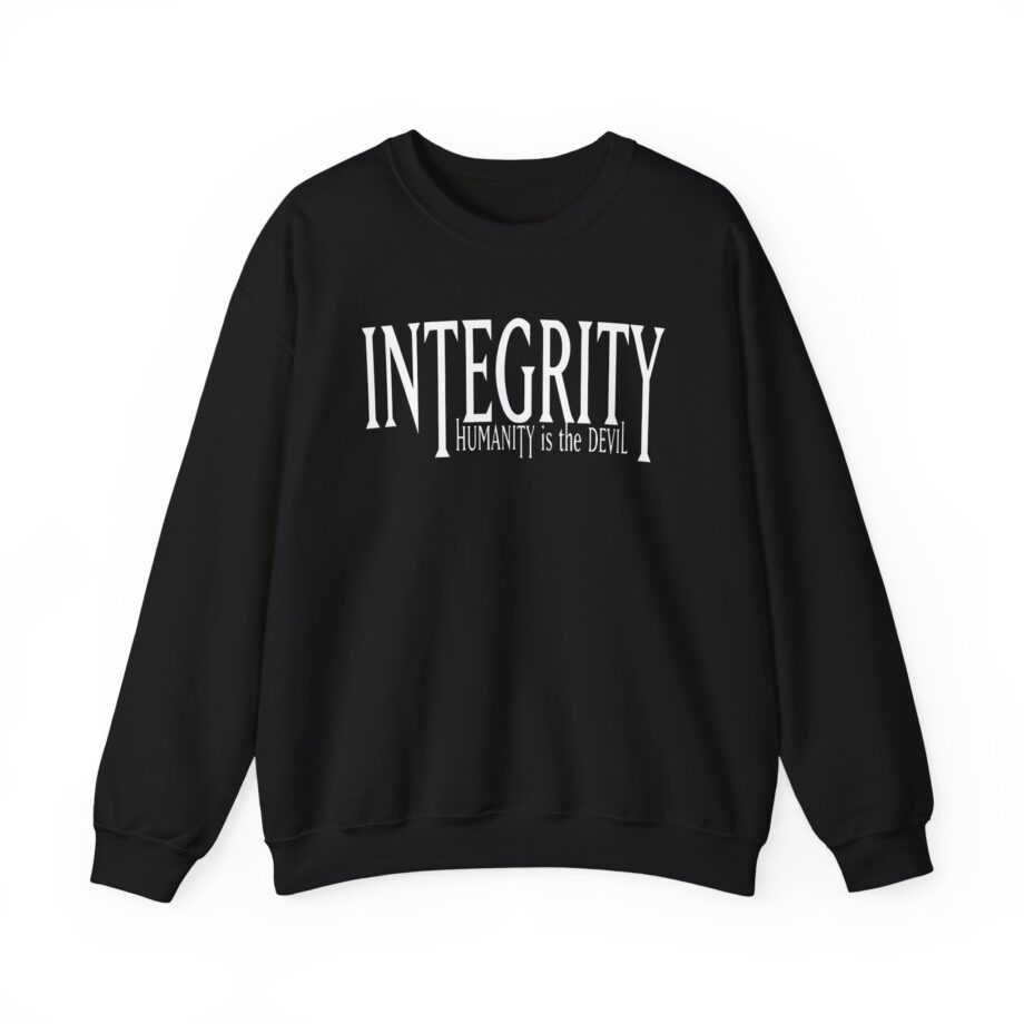 Integrity Humanity Is The Devil Unisex Heavy Blend™ Crewneck Sweatshirt