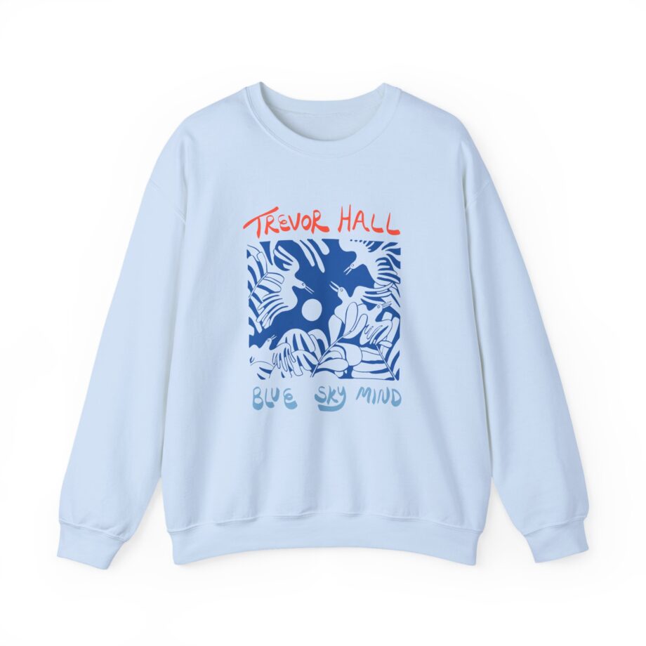 Trevor Hall Blue Sky Mind Birds Unisex Heavy Blend™ Crewneck Sweatshirt