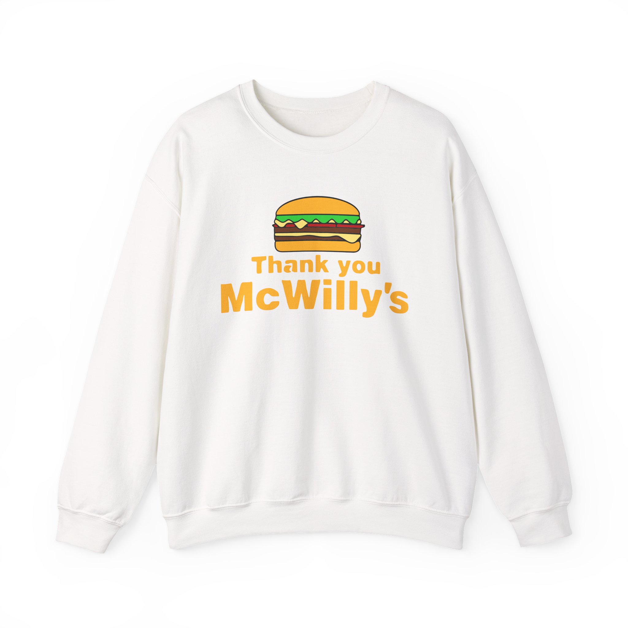 Softwilly Thank You Mcwilly's Unisex Heavy Blendâ„¢ Crewneck Sweatshirt