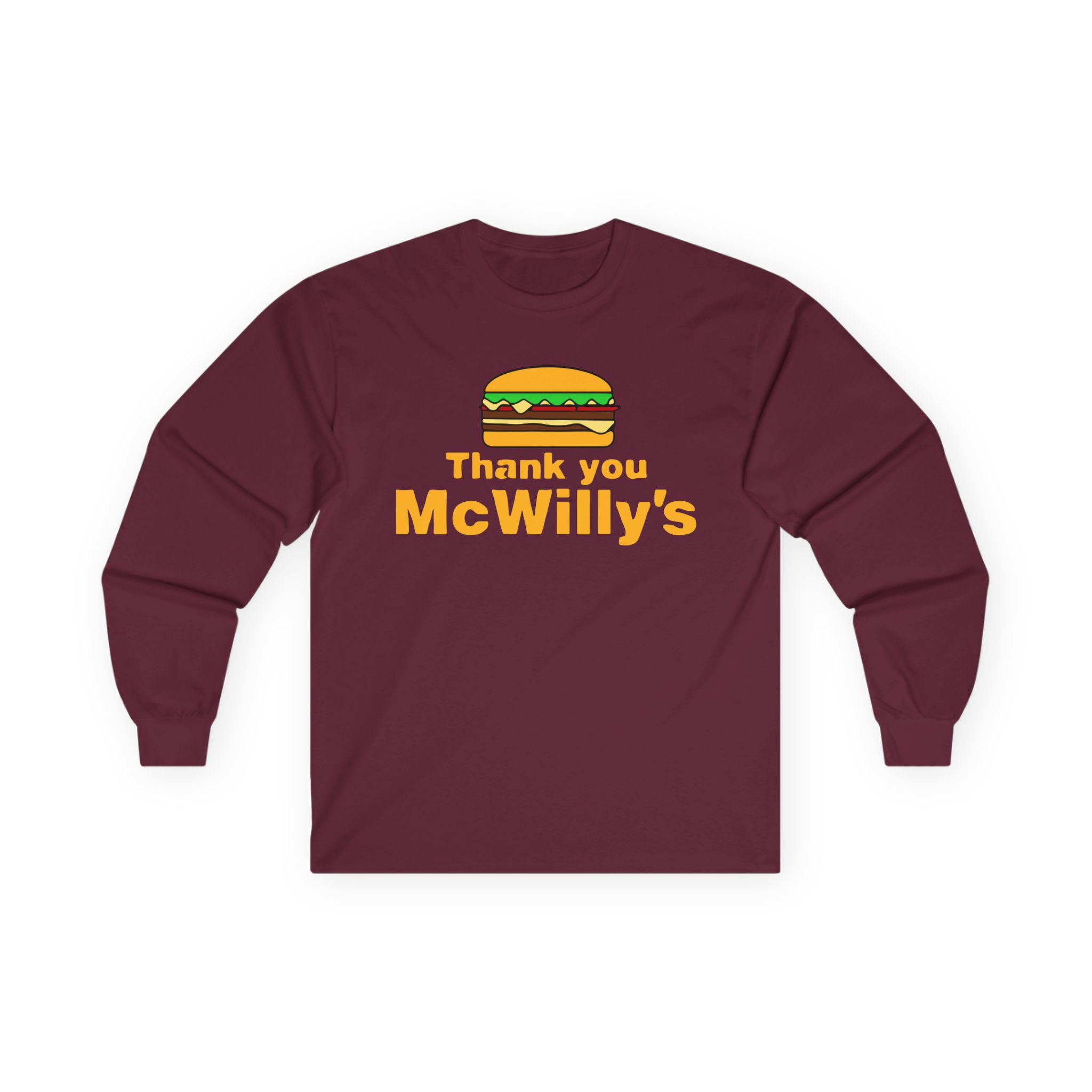 Softwilly Thank You Mcwilly's Unisex Ultra Cotton Long Sleeve Tee