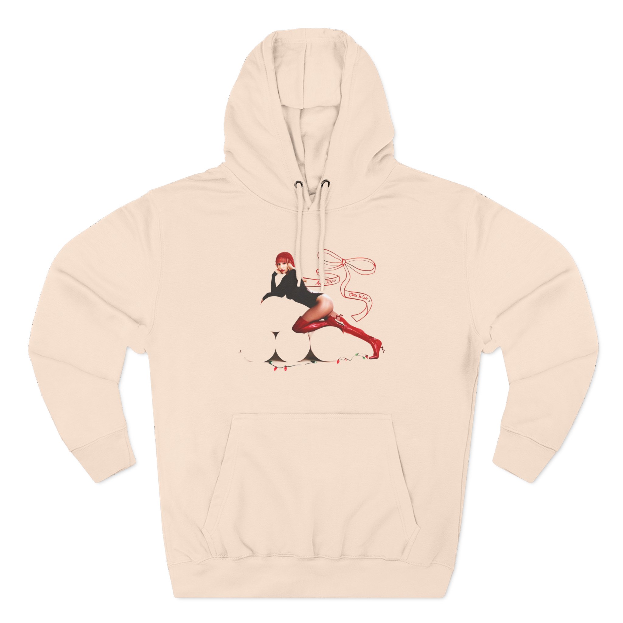 AM Three-Panel Fleece Hoodie