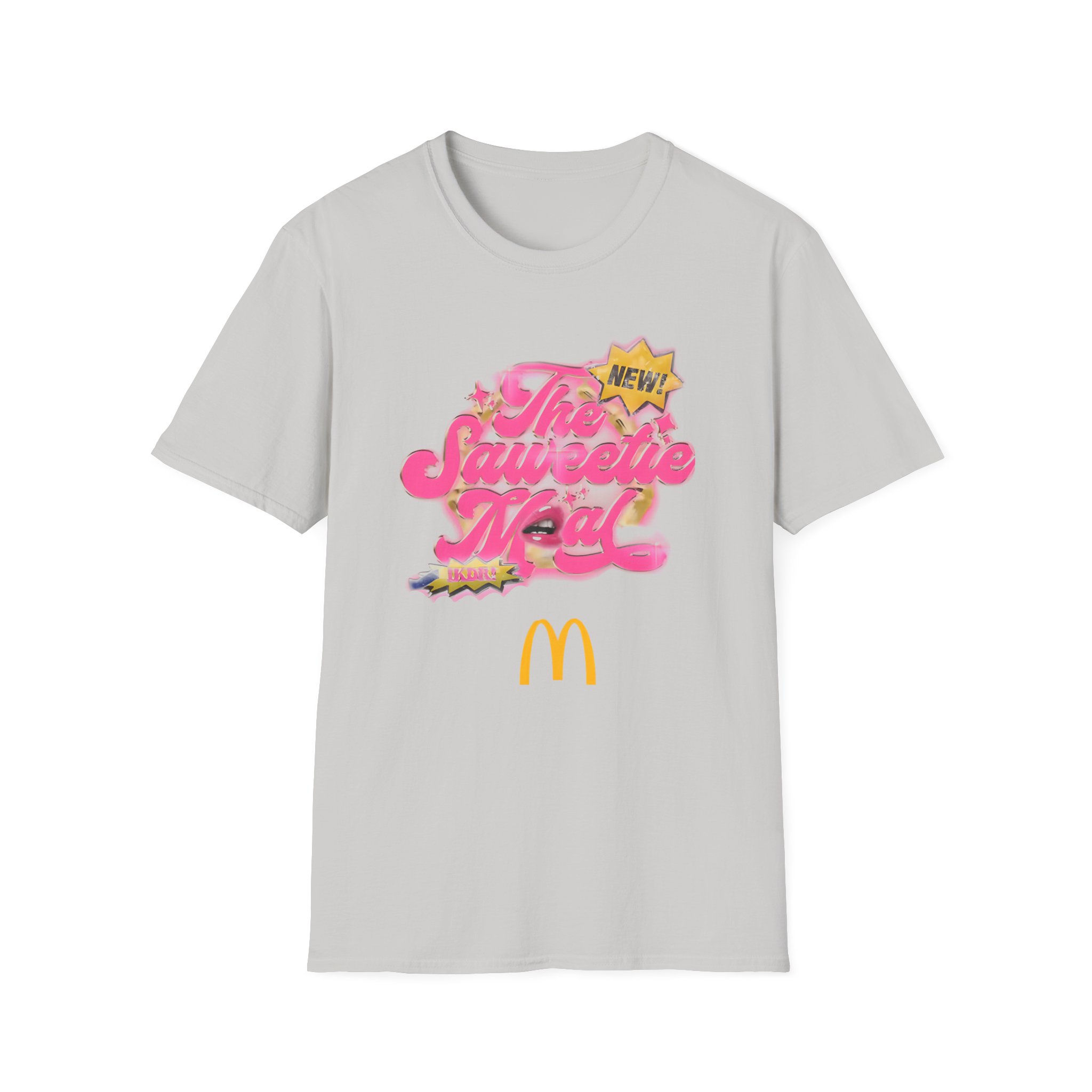 Saweetie Mcdonald's Meal Unisex Softstyle T-Shirt