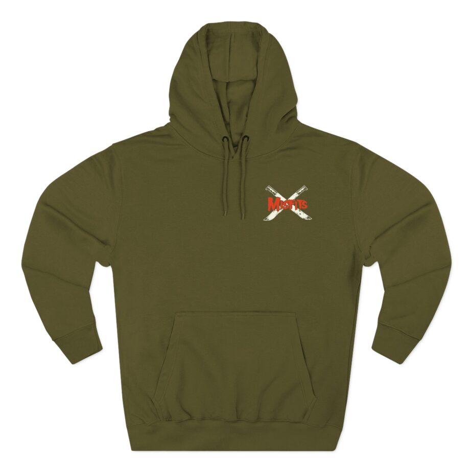 Misfits Crystal Lake Fiend Machete Three-Panel Fleece Hoodie