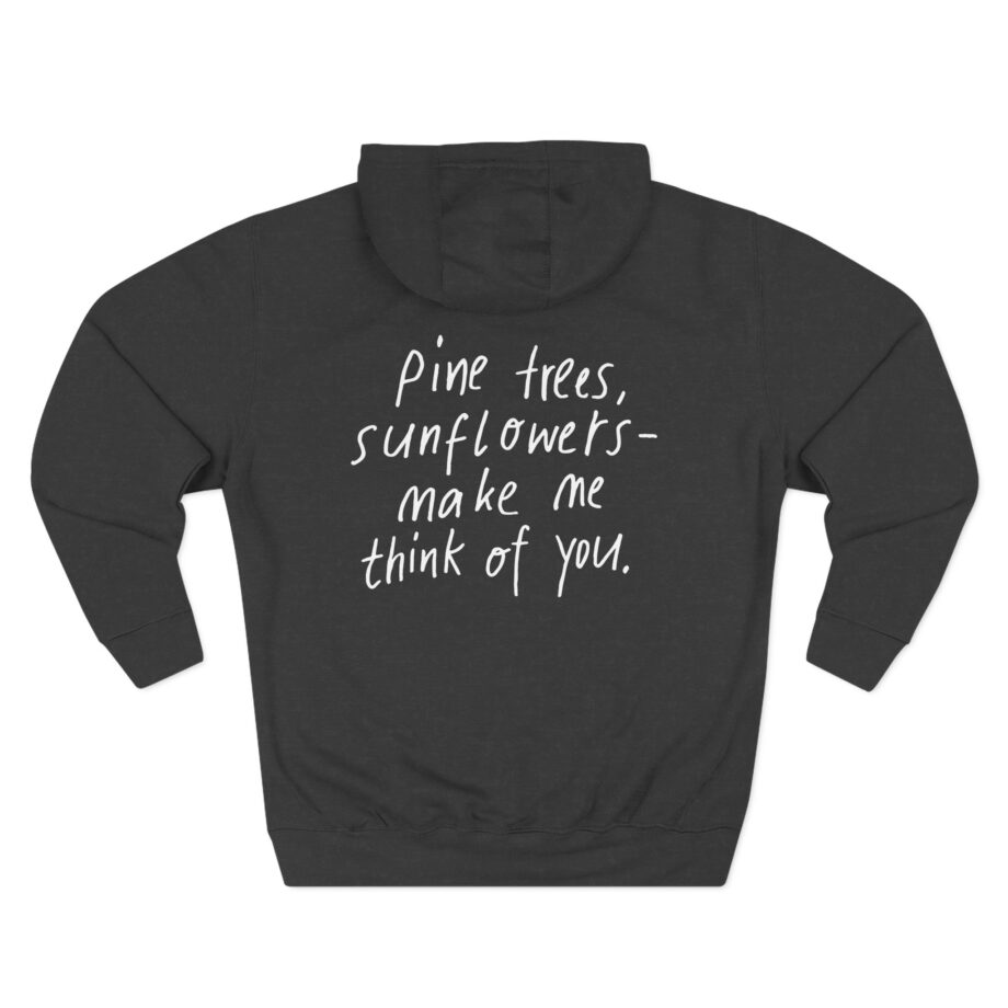 Giant Rooks Pink Skies Three-Panel Fleece Hoodie