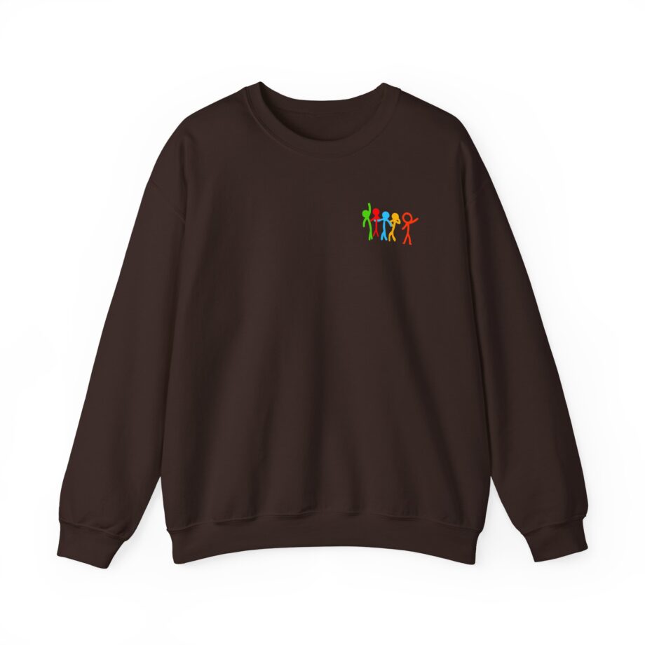 Alan Becker Figure Unisex Heavy Blend™ Crewneck Sweatshirt