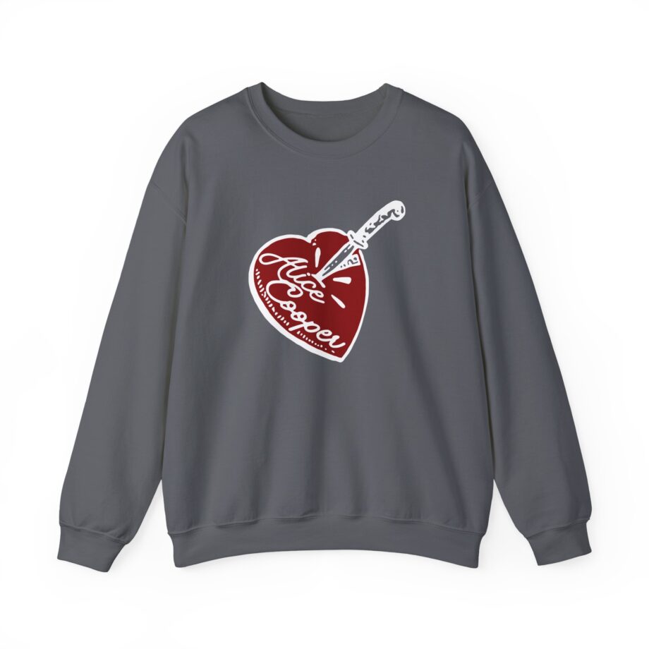 Alice Cooper Stab Heart Unisex Heavy Blend™ Crewneck Sweatshirt