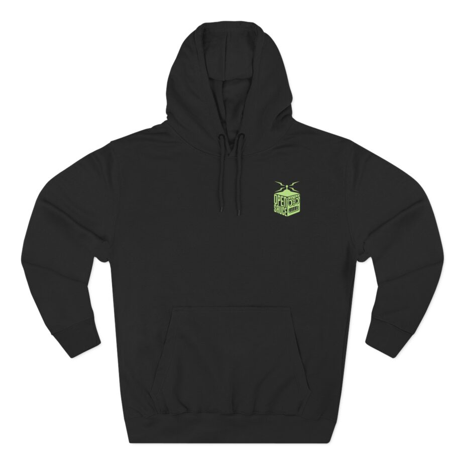 William Osman Open Sauce Three-Panel Fleece Hoodie