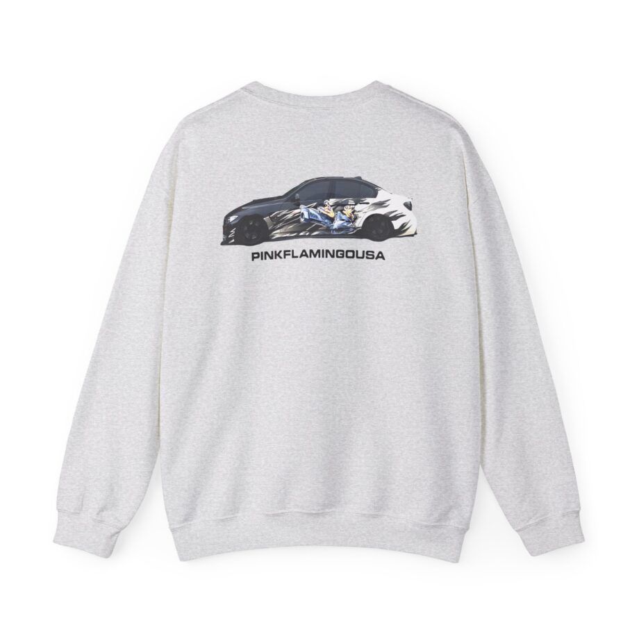 Xavier Wulf Pinkflamingousa Unisex Heavy Blend™ Crewneck Sweatshirt
