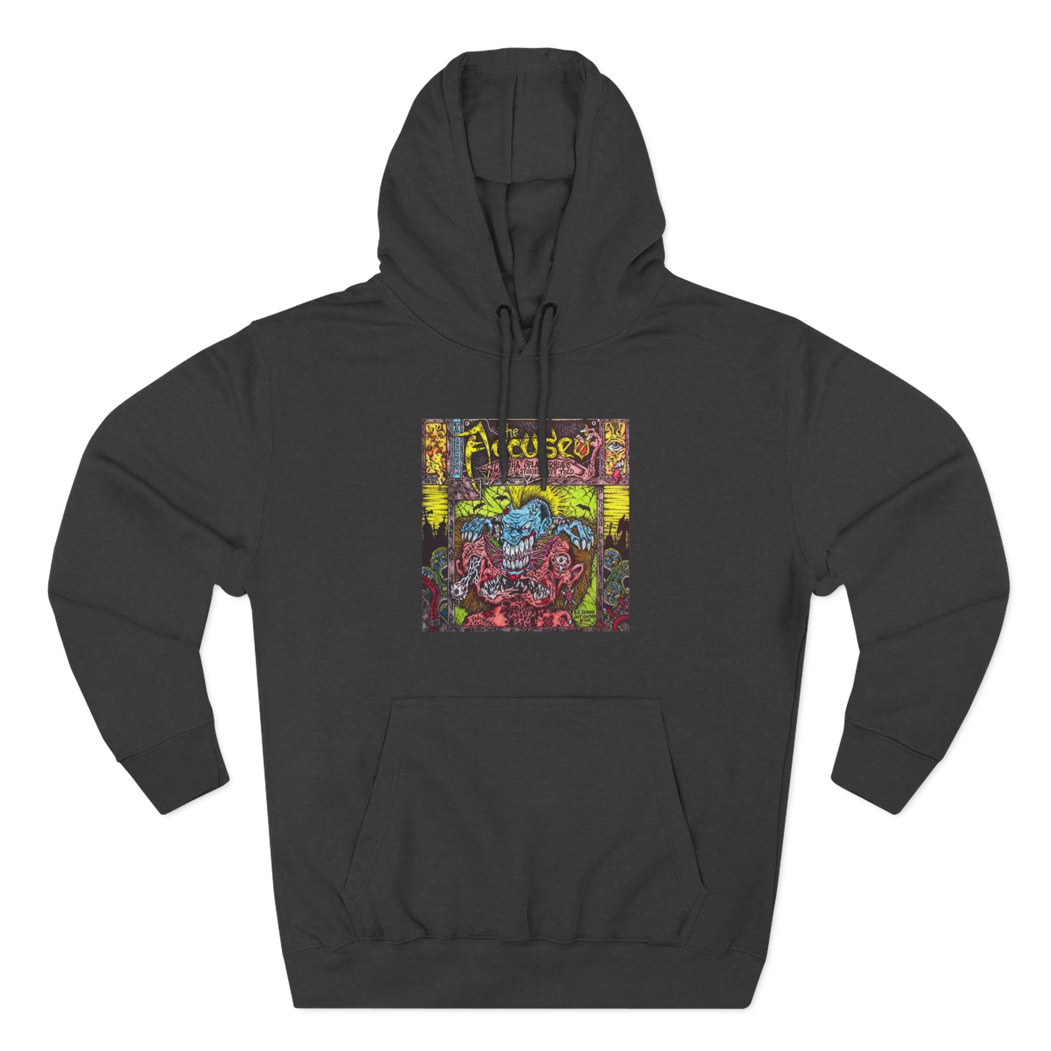 Accused Ad Maddest Stories Three-Panel Fleece Hoodie