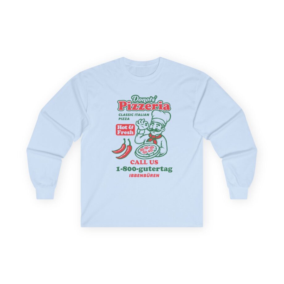 Donots Pizzeria Unisex Ultra Cotton Long Sleeve Tee