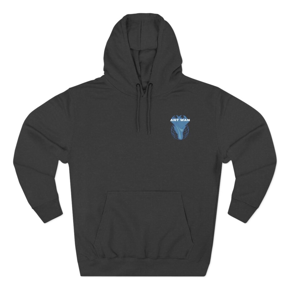 Antwan Three-Panel Fleece Hoodie