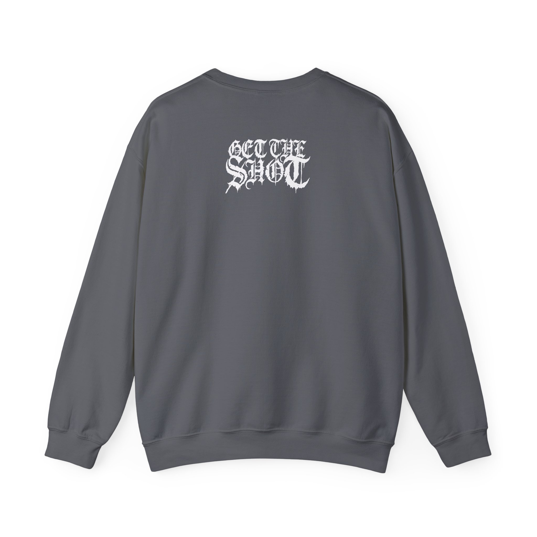 Get the Shot No Peace in Hell Unisex Heavy Blendâ„¢ Crewneck Sweatshirt