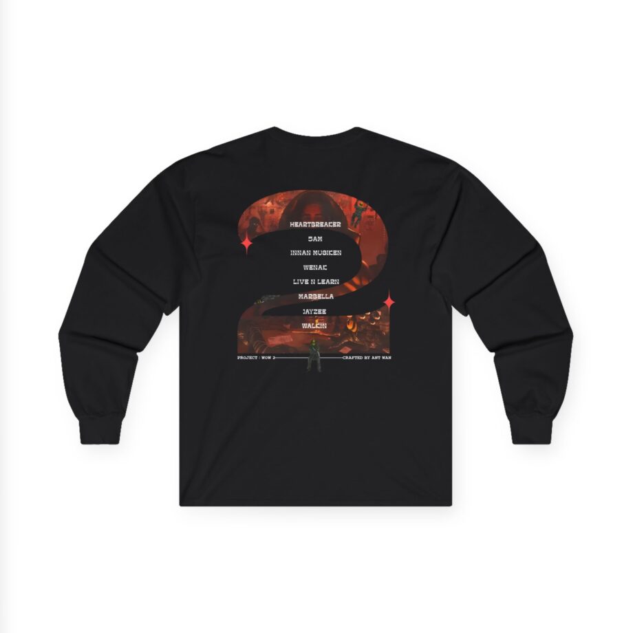 Antwan Släpper Wow 2 Unisex Ultra Cotton Long Sleeve Tee