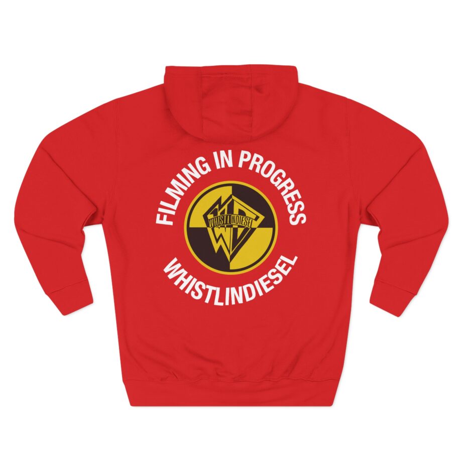 Filming in Progress Three-Panel Fleece Hoodie