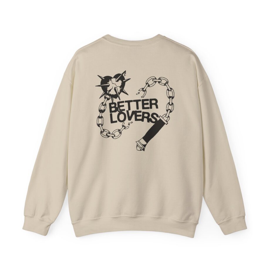 Better Lovers Love Hurts Unisex Heavy Blend™ Crewneck Sweatshirt