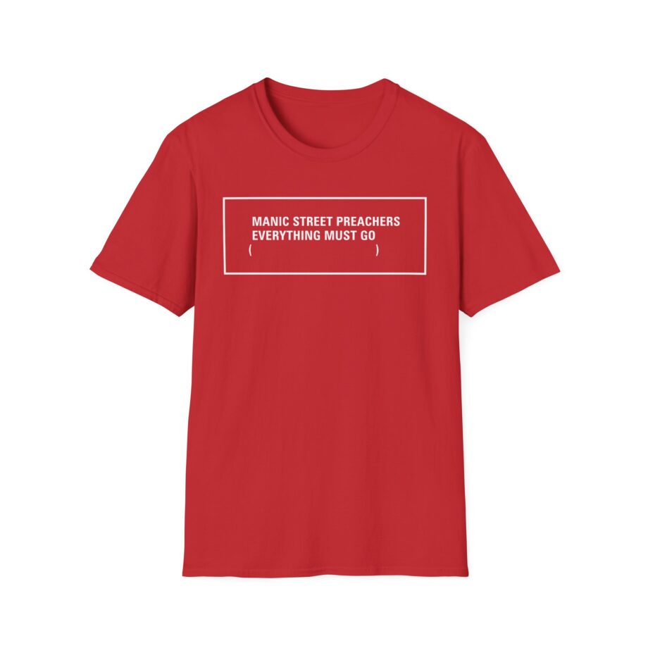 Manic Street Preachers Unisex Softstyle T-Shirt
