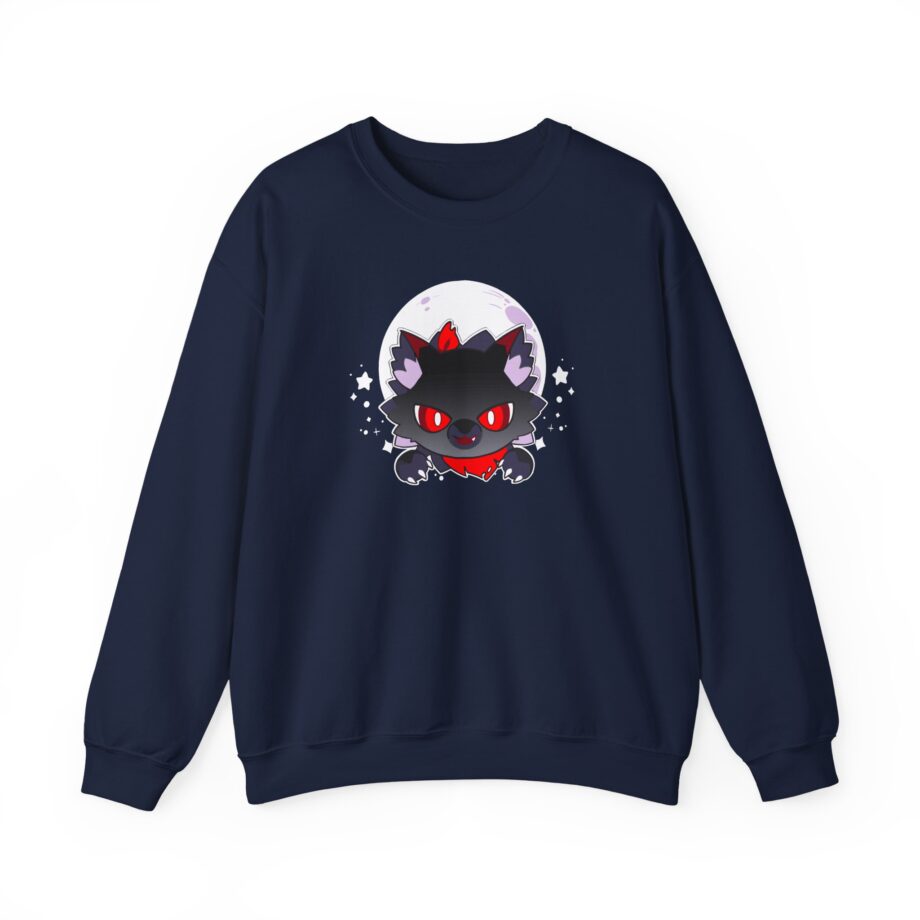 Aphmau Werewolf Cat Unisex Heavy Blend™ Crewneck Sweatshirt