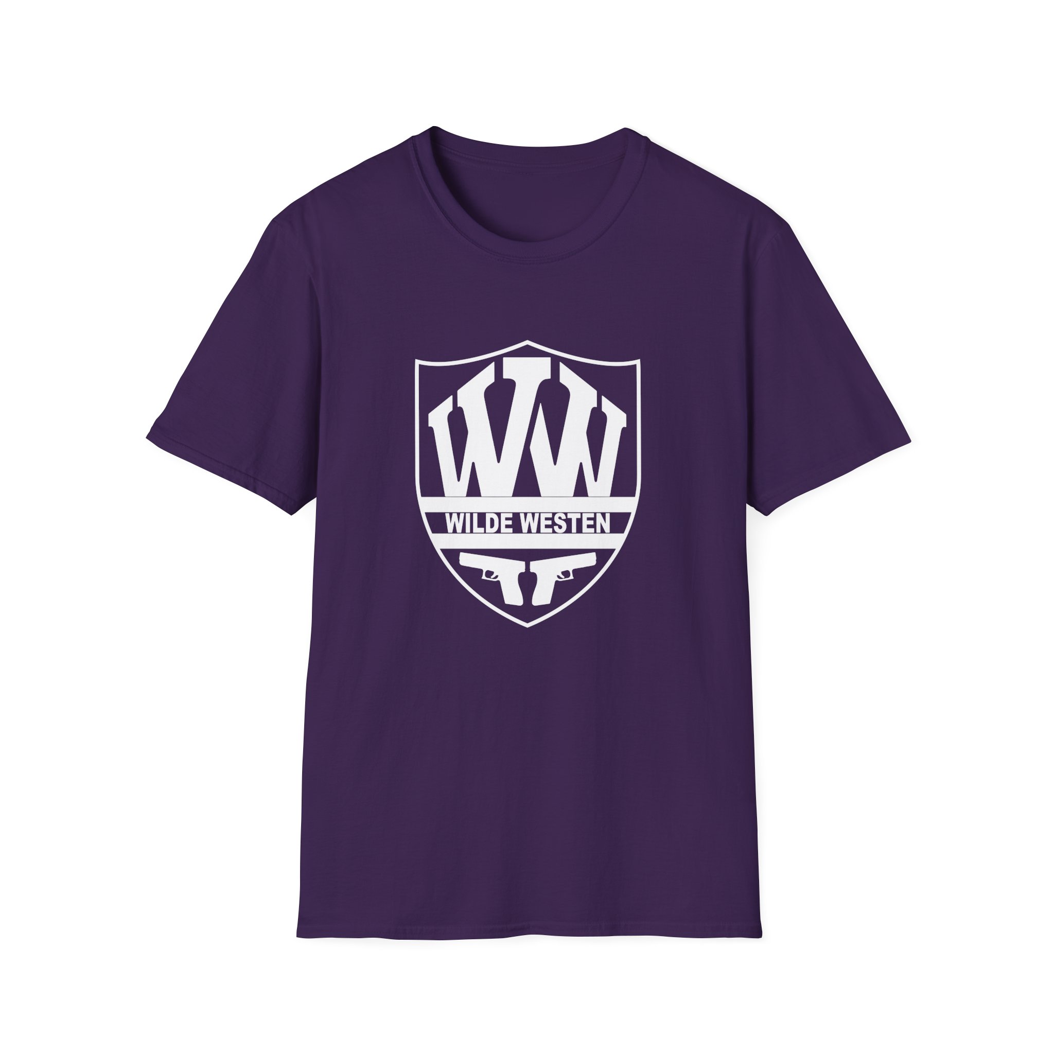 Mula B Louis Wilde Westen Logo Unisex Softstyle T-Shirt