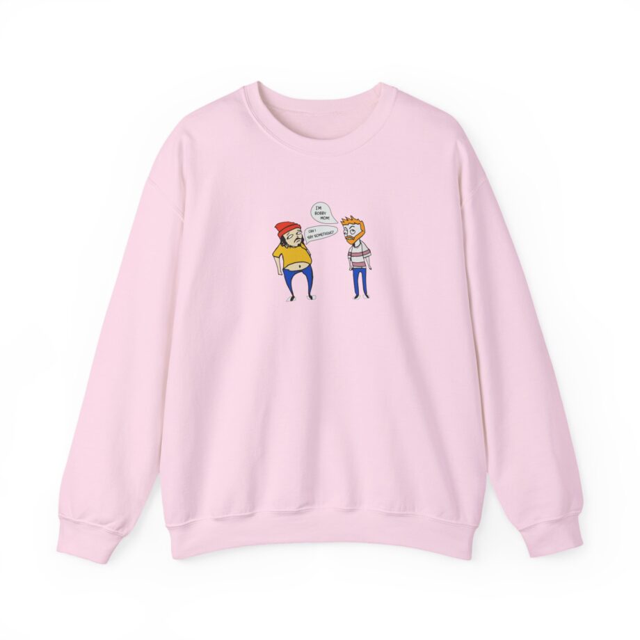 Bad Friends Embroidered Unisex Heavy Blend™ Crewneck Sweatshirt