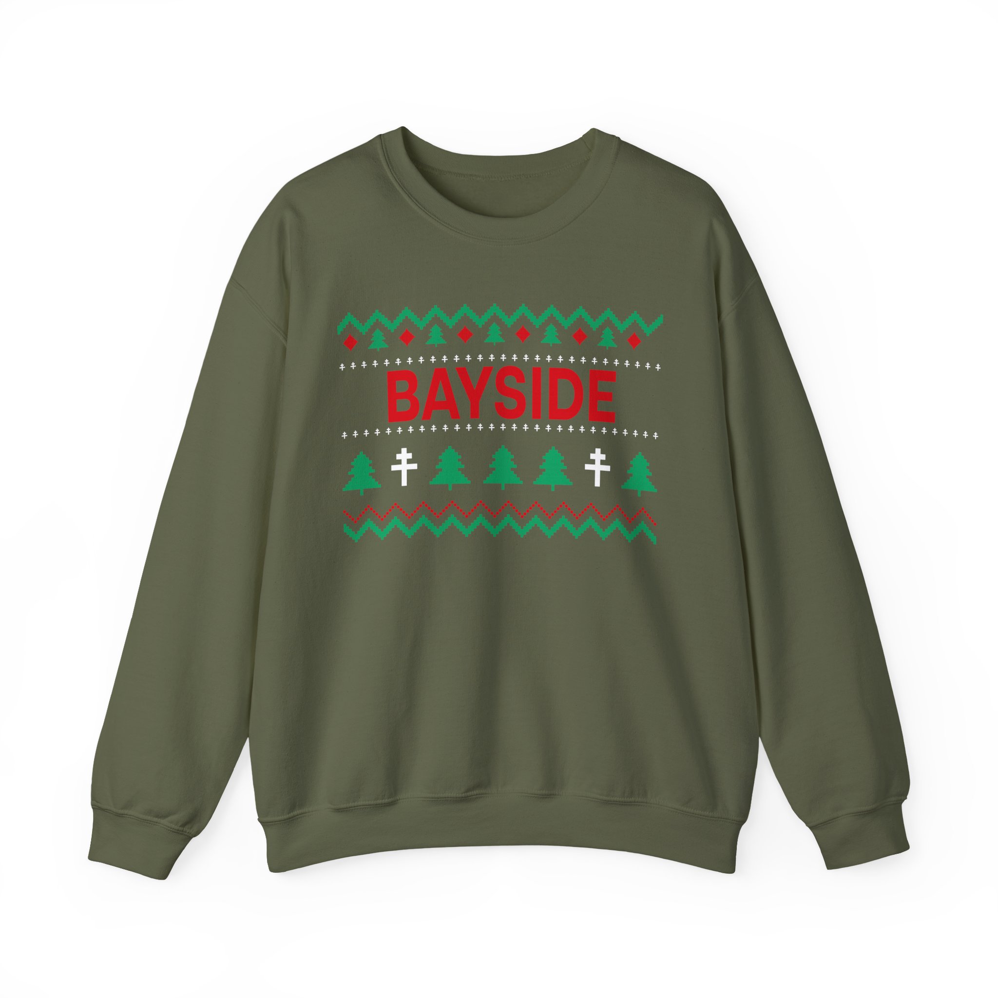 Bayside Unisex Heavy Blendâ„¢ Crewneck Sweatshirt