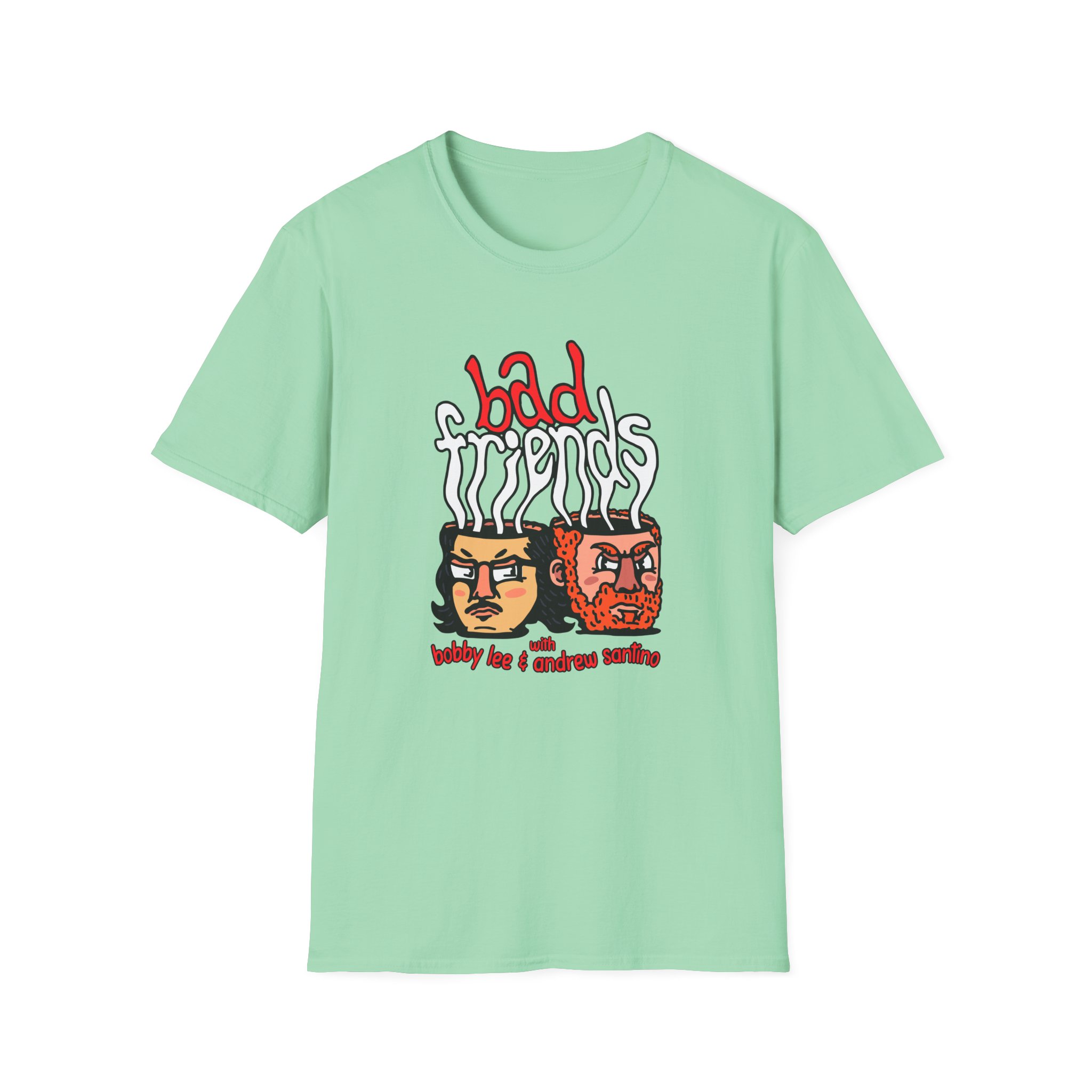 Bad Friends Mugheads Unisex Softstyle T-Shirt