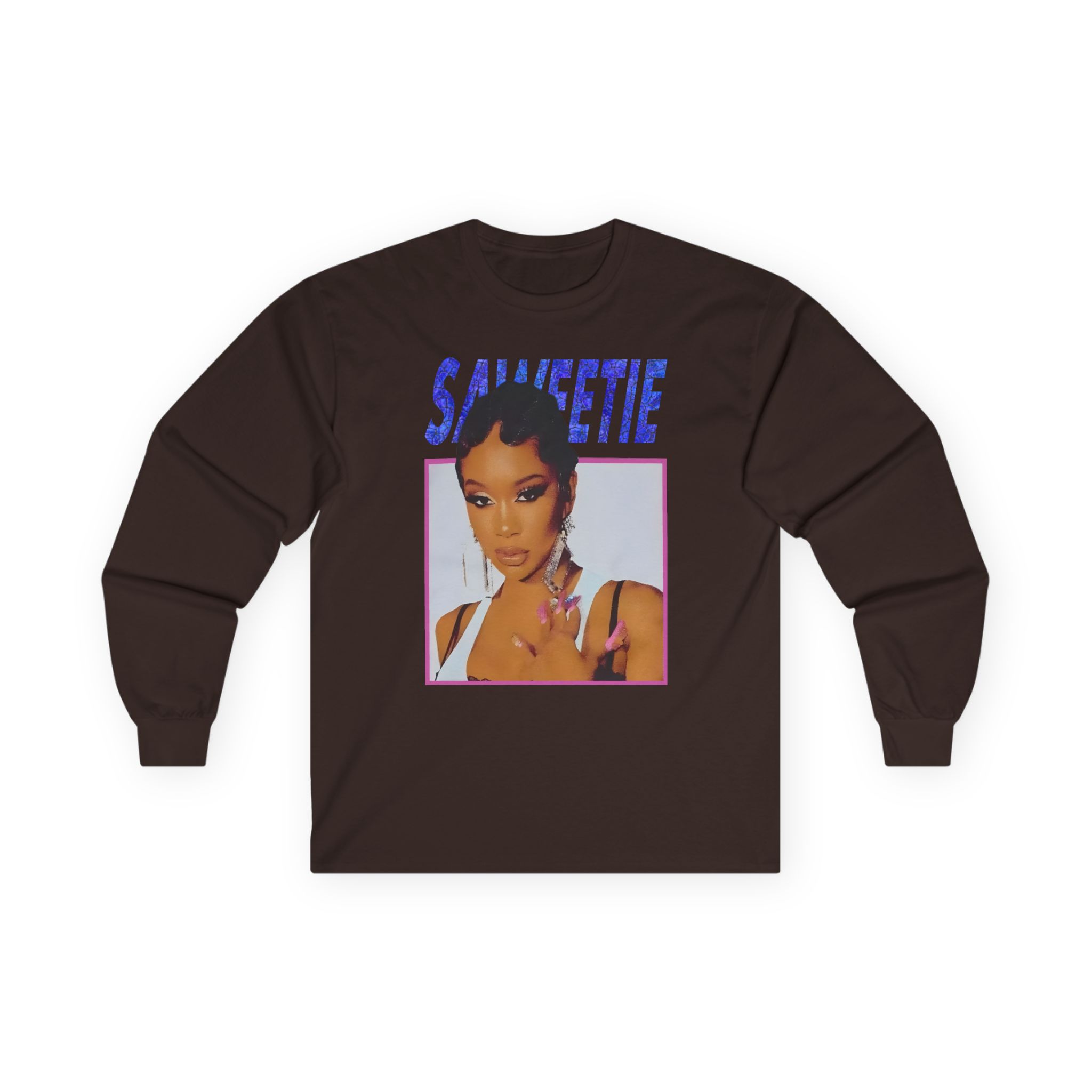 Saweetie Portrait Unisex Ultra Cotton Long Sleeve Tee
