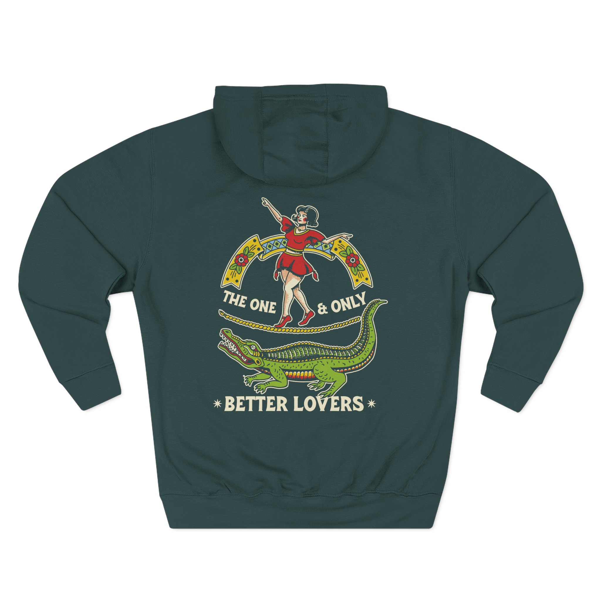 Better Lovers Gators Three-Panel Fleece Hoodie
