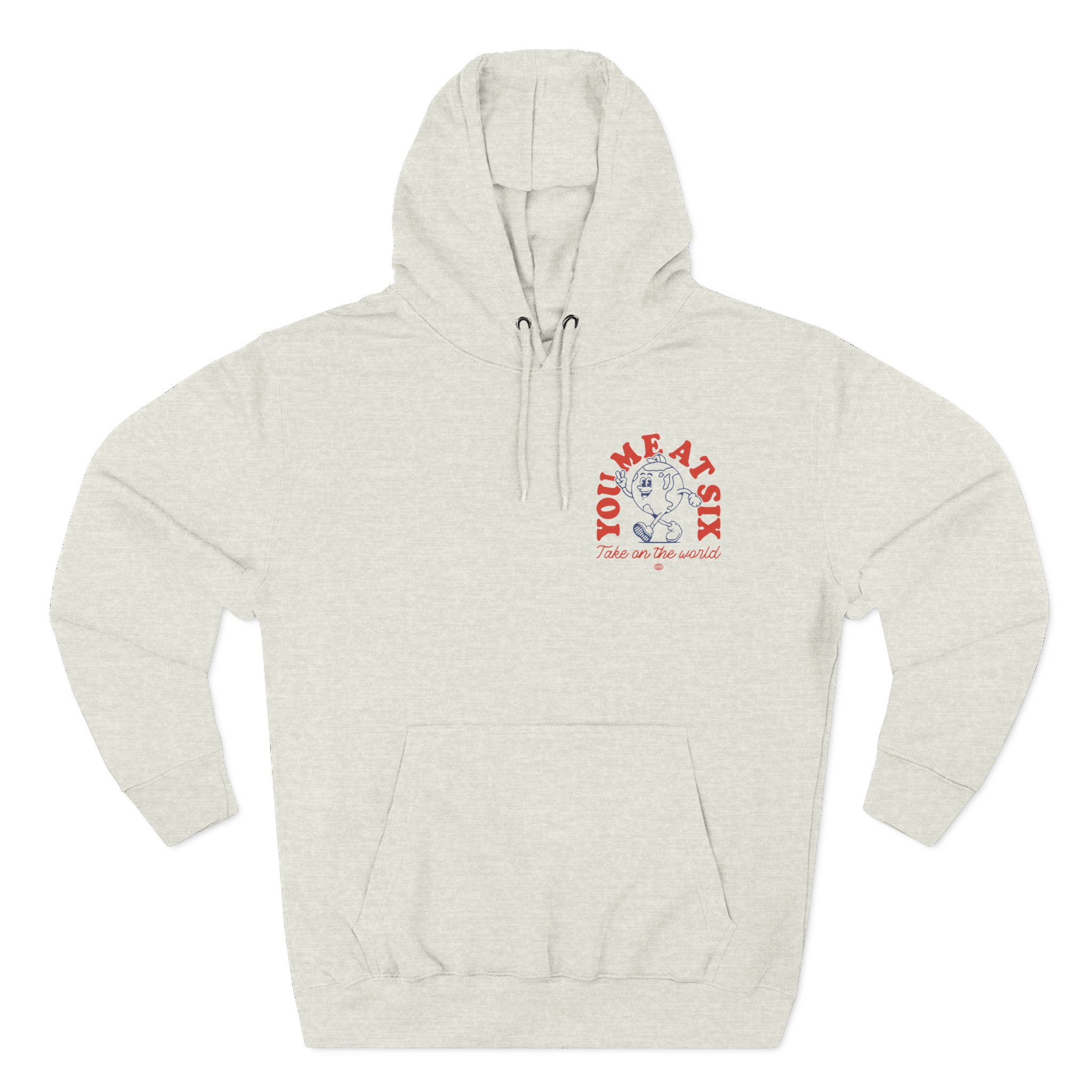 You Me at Six Take on the World Three-Panel Fleece Hoodie