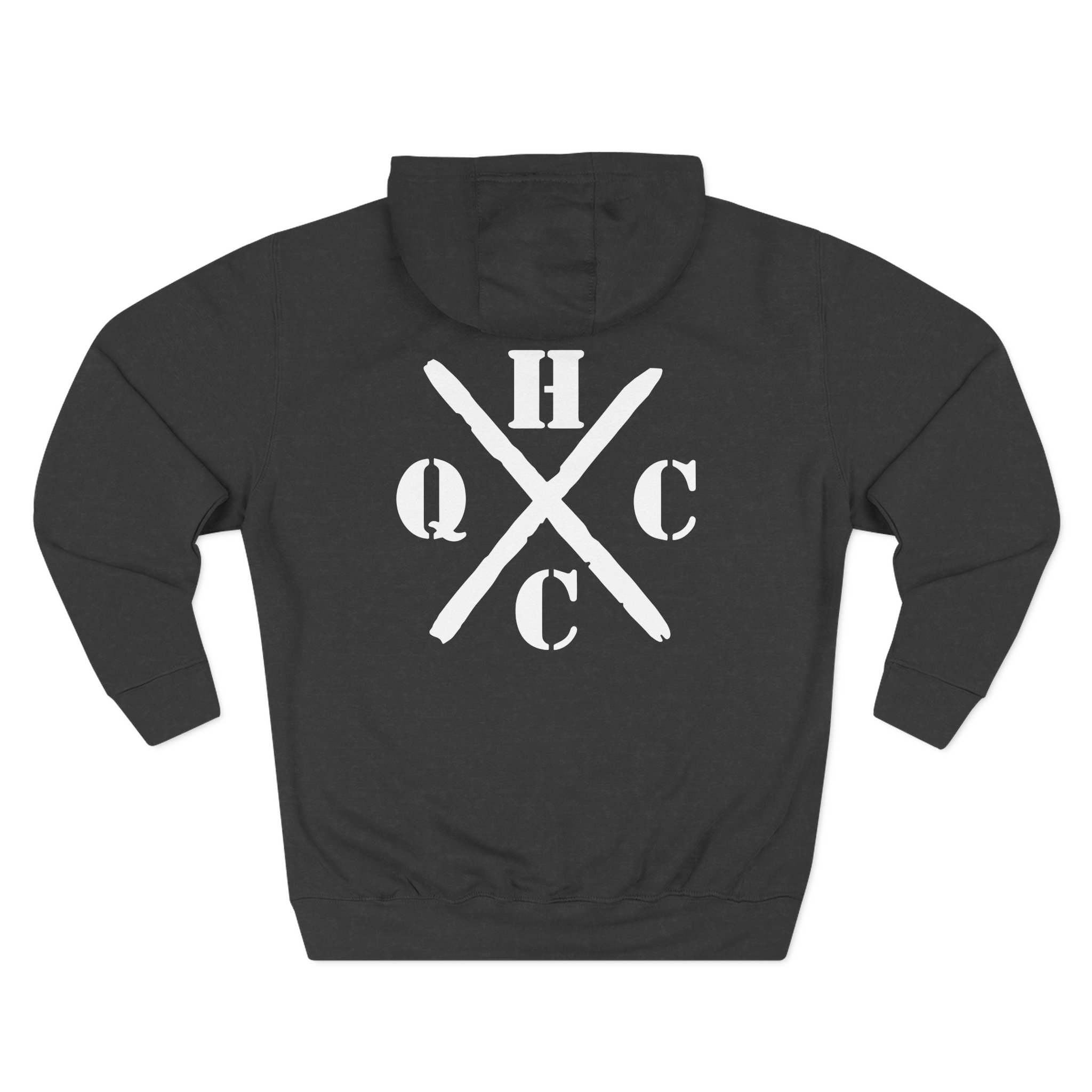 Get the Shot Qchc Three-Panel Fleece Hoodie