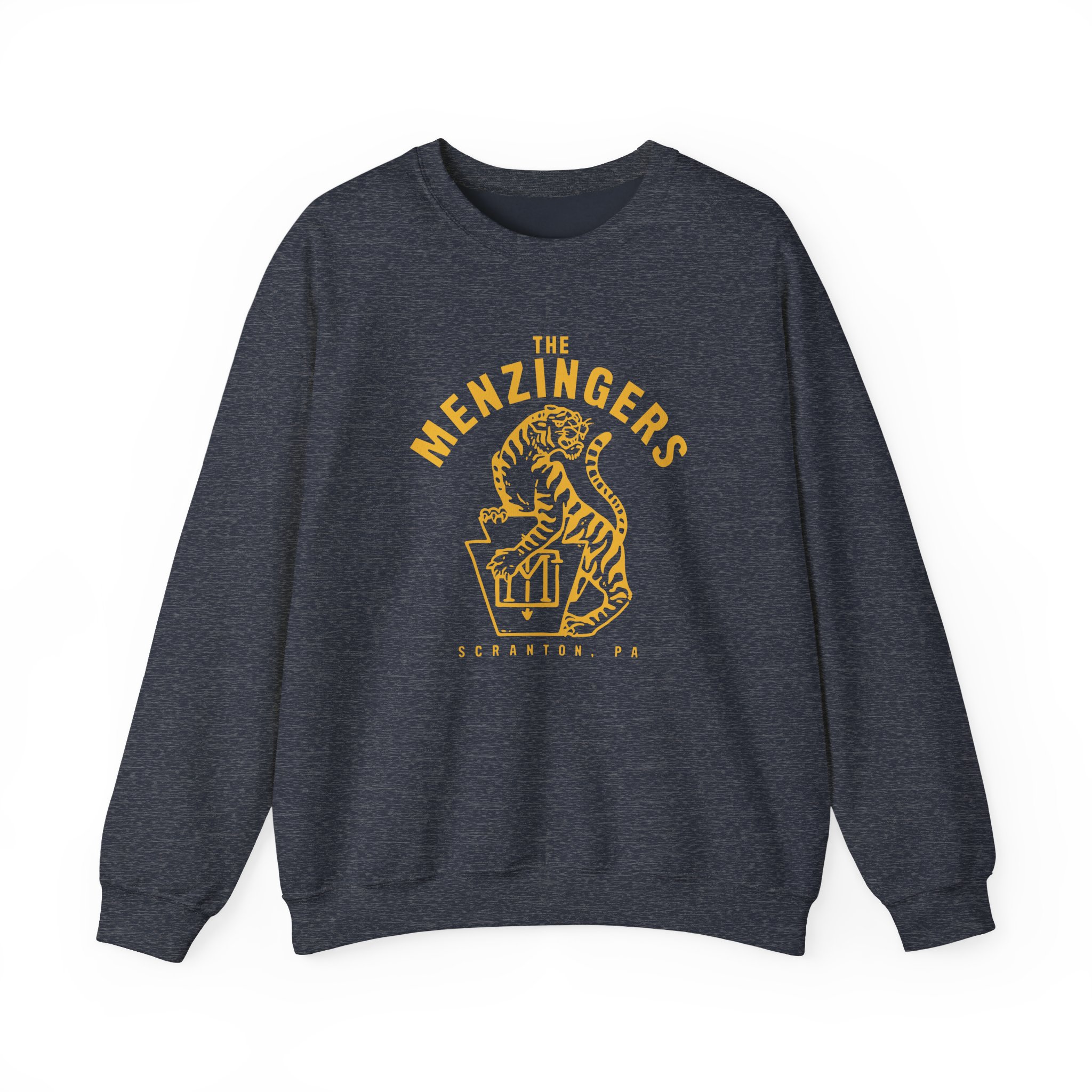 The Menzingers Tiger Unisex Heavy Blendâ„¢ Crewneck Sweatshirt