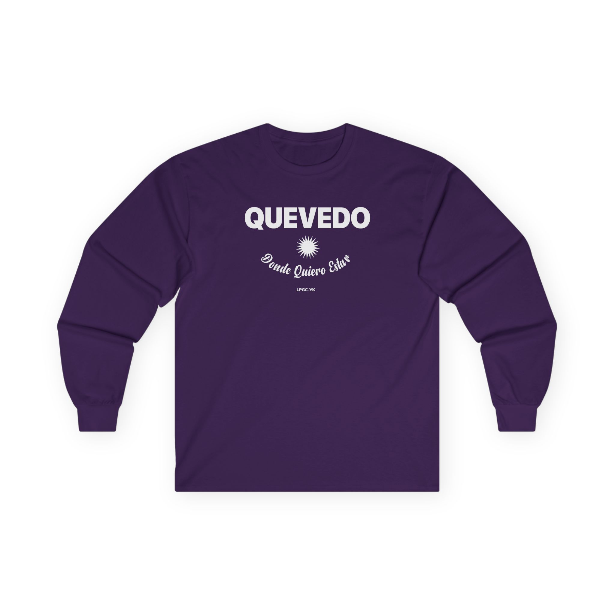 Quevedo Donde Quiero Estar Unisex Ultra Cotton Long Sleeve Tee