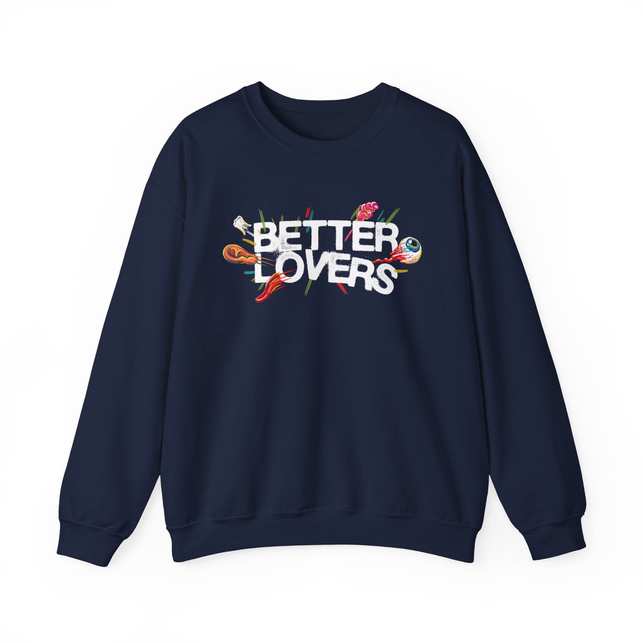 Better Lovers Highly Irresponsible Album Art Unisex Heavy Blendâ„¢ Crewneck Sweatshirt