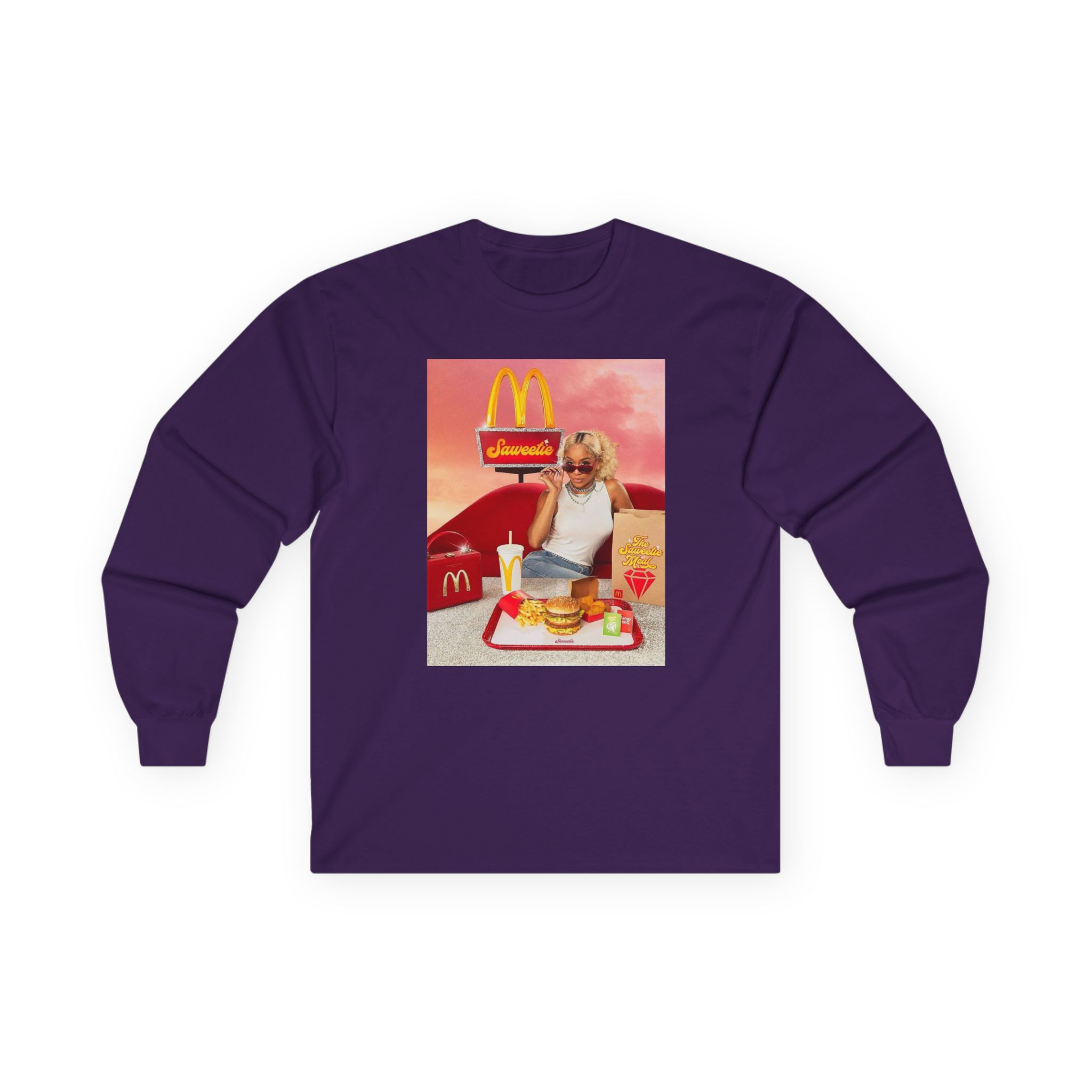 Saweetie Mcdonald's Unisex Ultra Cotton Long Sleeve Tee