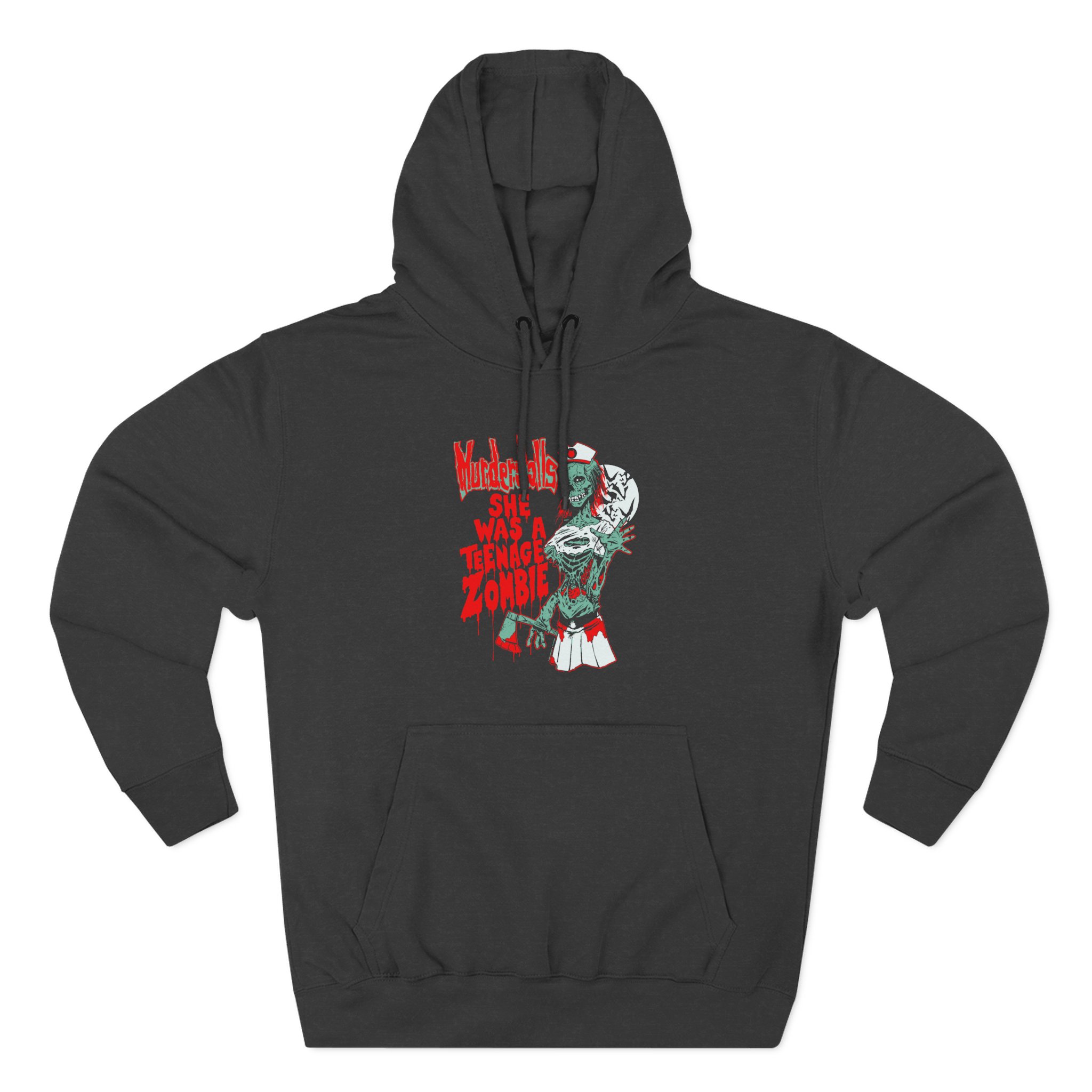 Murderdolls She Was a Teenage Zombie Three-Panel Fleece Hoodie