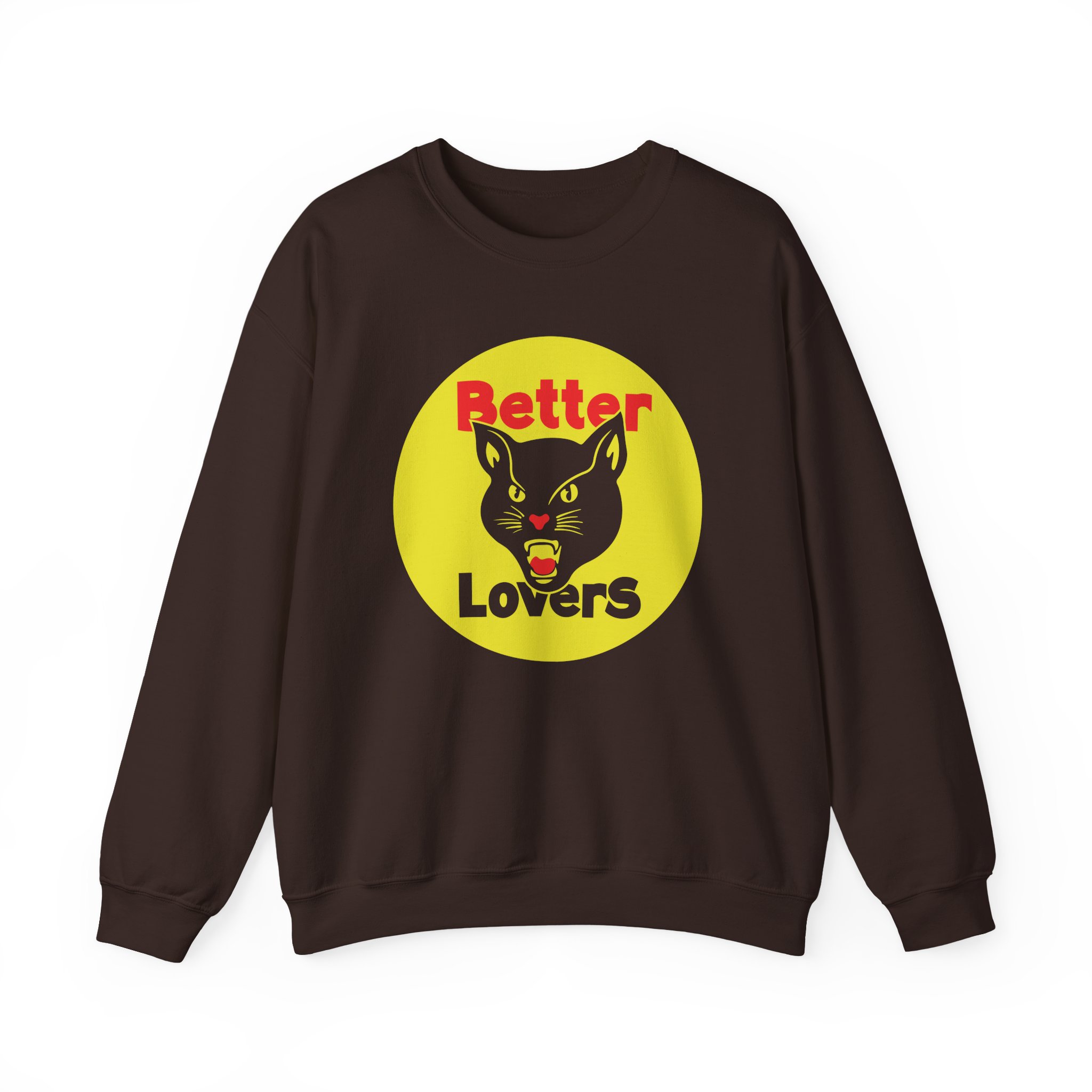 Better Lovers Cat Bootleg Unisex Heavy Blendâ„¢ Crewneck Sweatshirt