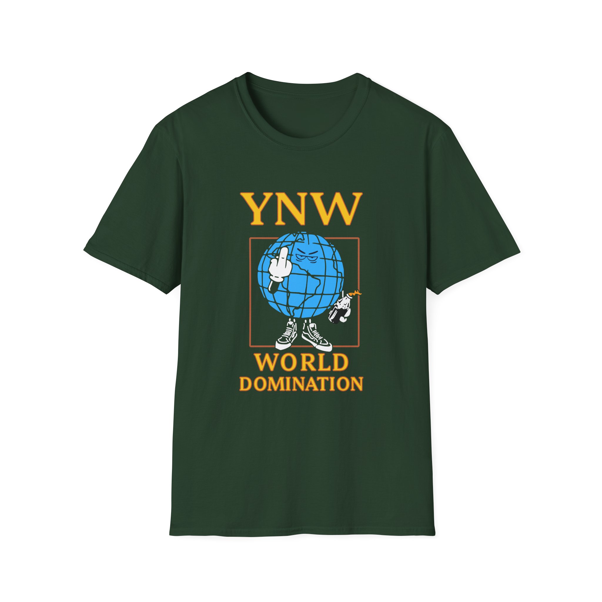 YNW Melly World Domination Unisex Softstyle T-Shirt