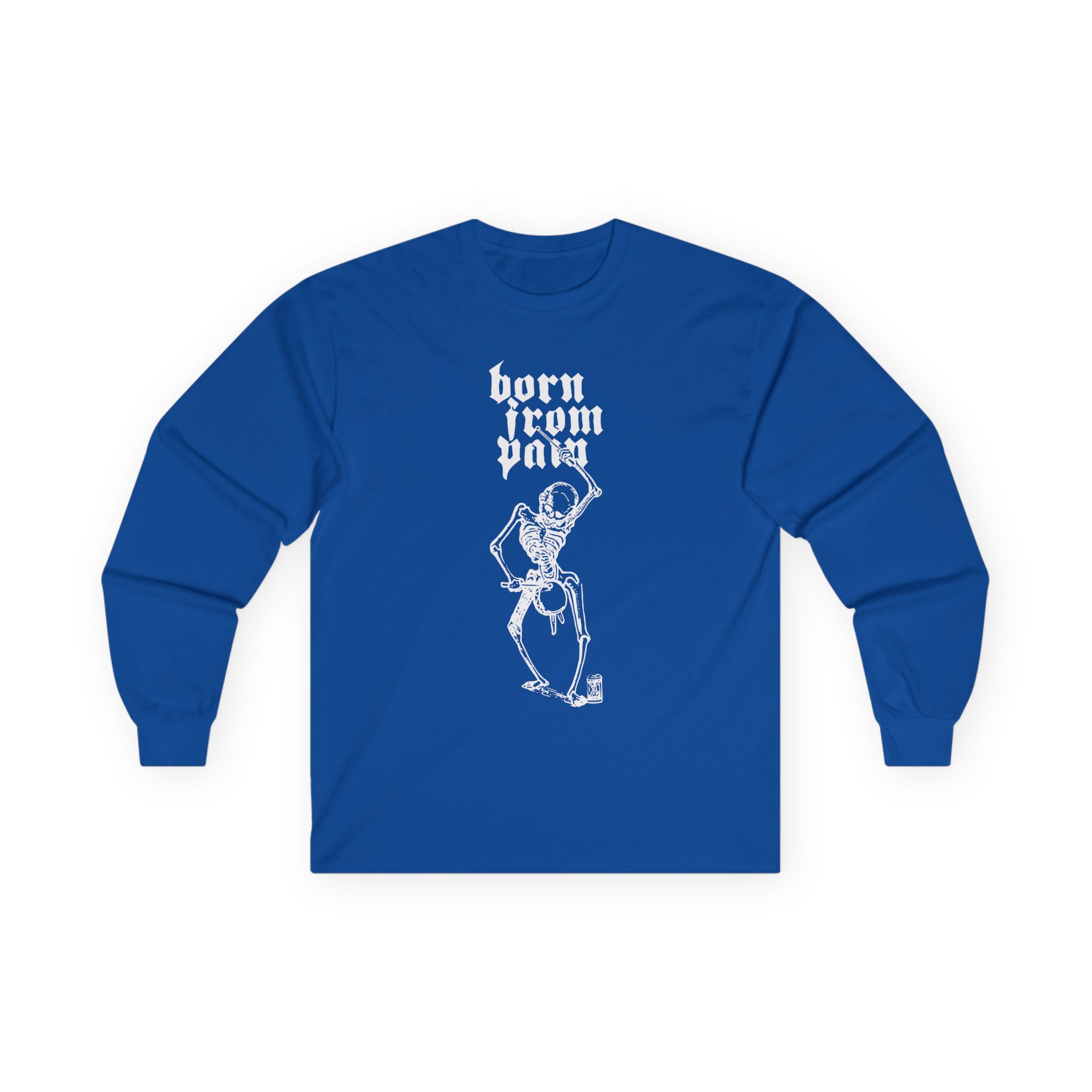Born From Pain Marching to the Beat of Death Unisex Ultra Cotton Long Sleeve Tee
